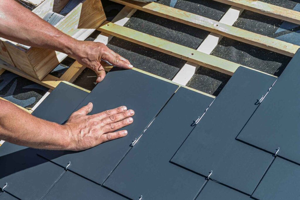 Slate roofing, installing slate roofing, slate roof installation, Modern Roof Pros, FL, NC